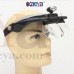 OkaeYa 4 Lens Headband LED Head Light Magnifier Magnifying Glass Loupe